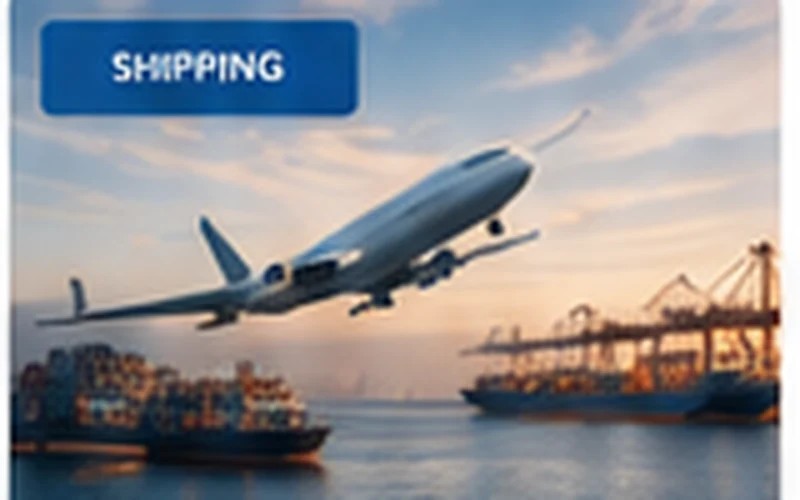 Cargo aircraft for international shipping